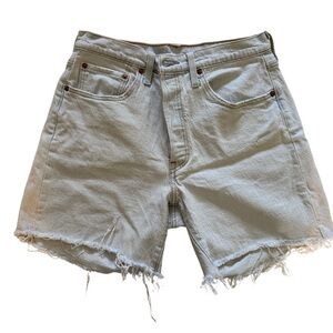Levi's 501 Light Blue Jean Shorts